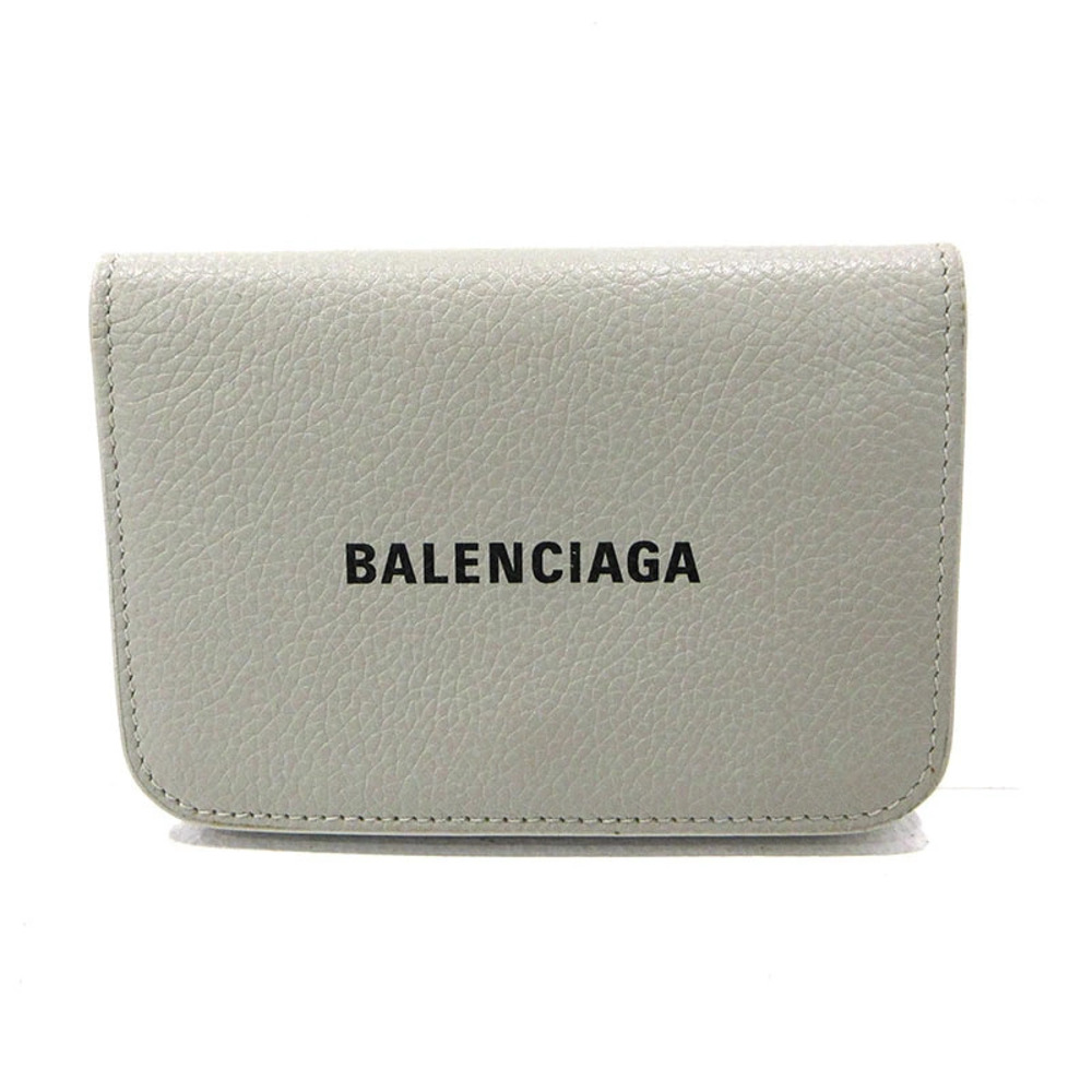 BALENCIAGA Business Card Holder Case Gray